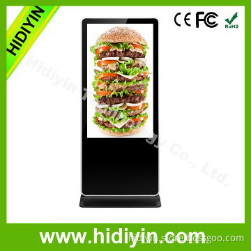 65" vertical lcd panel stand advertising display